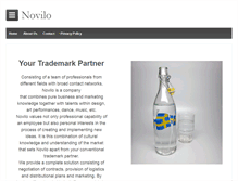 Tablet Screenshot of novilo.com